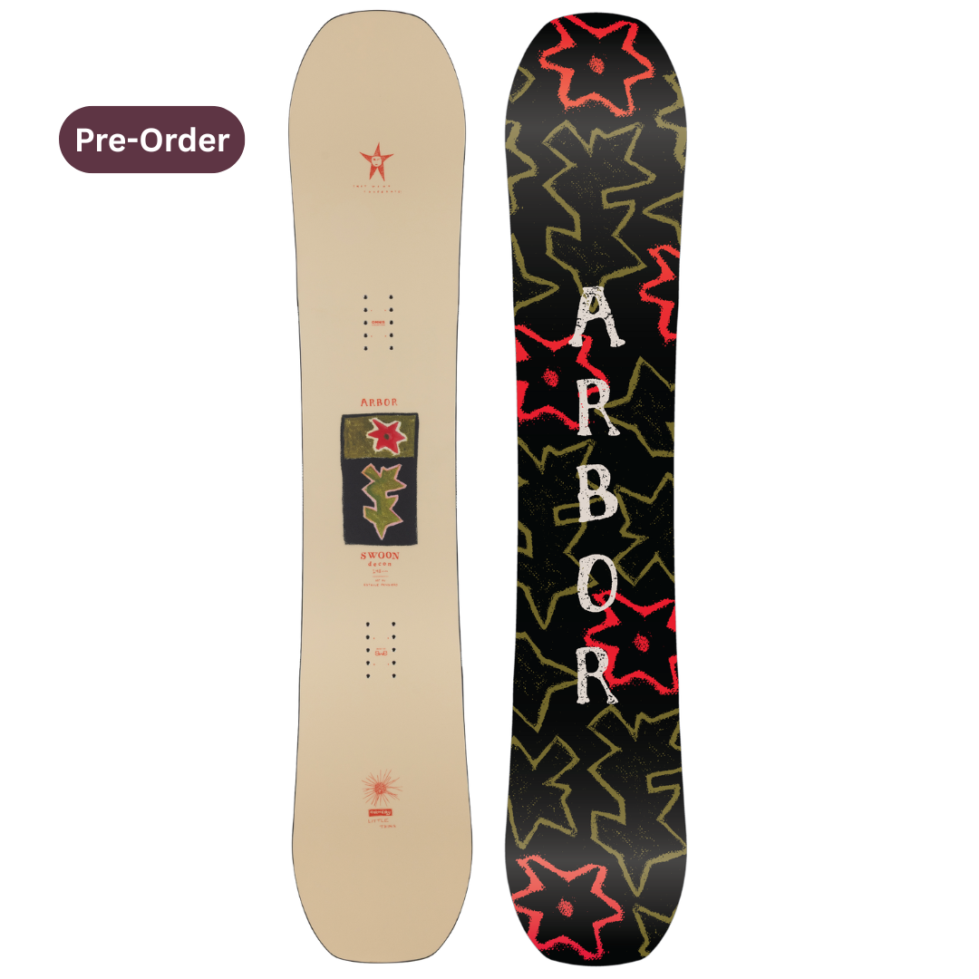 Arbor Swoon Decon 2027 snowboard steves snow store wollongong