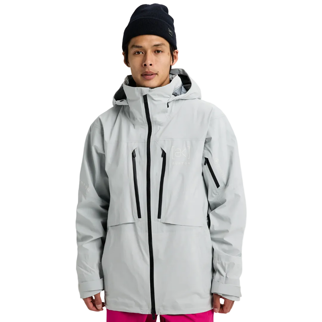 Burton AK Gore Hover 3L Jacket Gray Cloud steves snow store wollongong