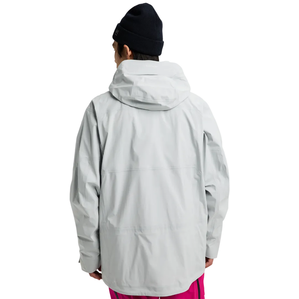 Burton AK Gore Hover 3L Jacket Gray Cloud steves snow store wollongong