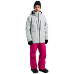 Burton AK Gore Hover 3L Jacket Gray Cloud steves snow store wollongong