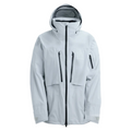 Burton AK Gore Hover 3L Jacket Gray Cloud steves snow store wollongong