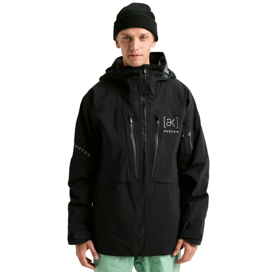 Burton AK Gore Hover 3L Jacket True Black steves snow store wollongong