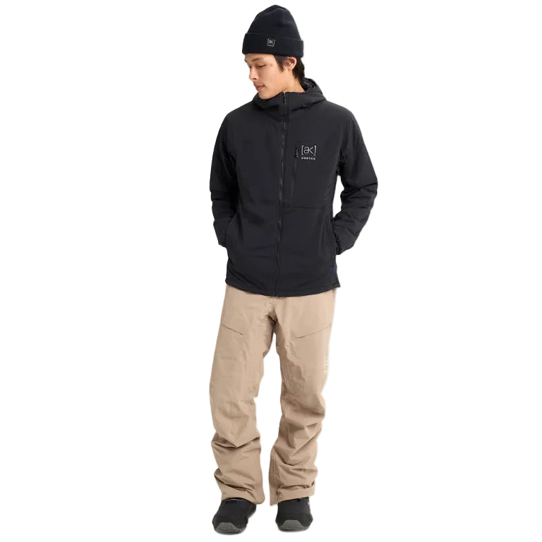 Burton AK Helium Hooded Stretch Insulated Jacket Black Steves Snow Store Wollongong