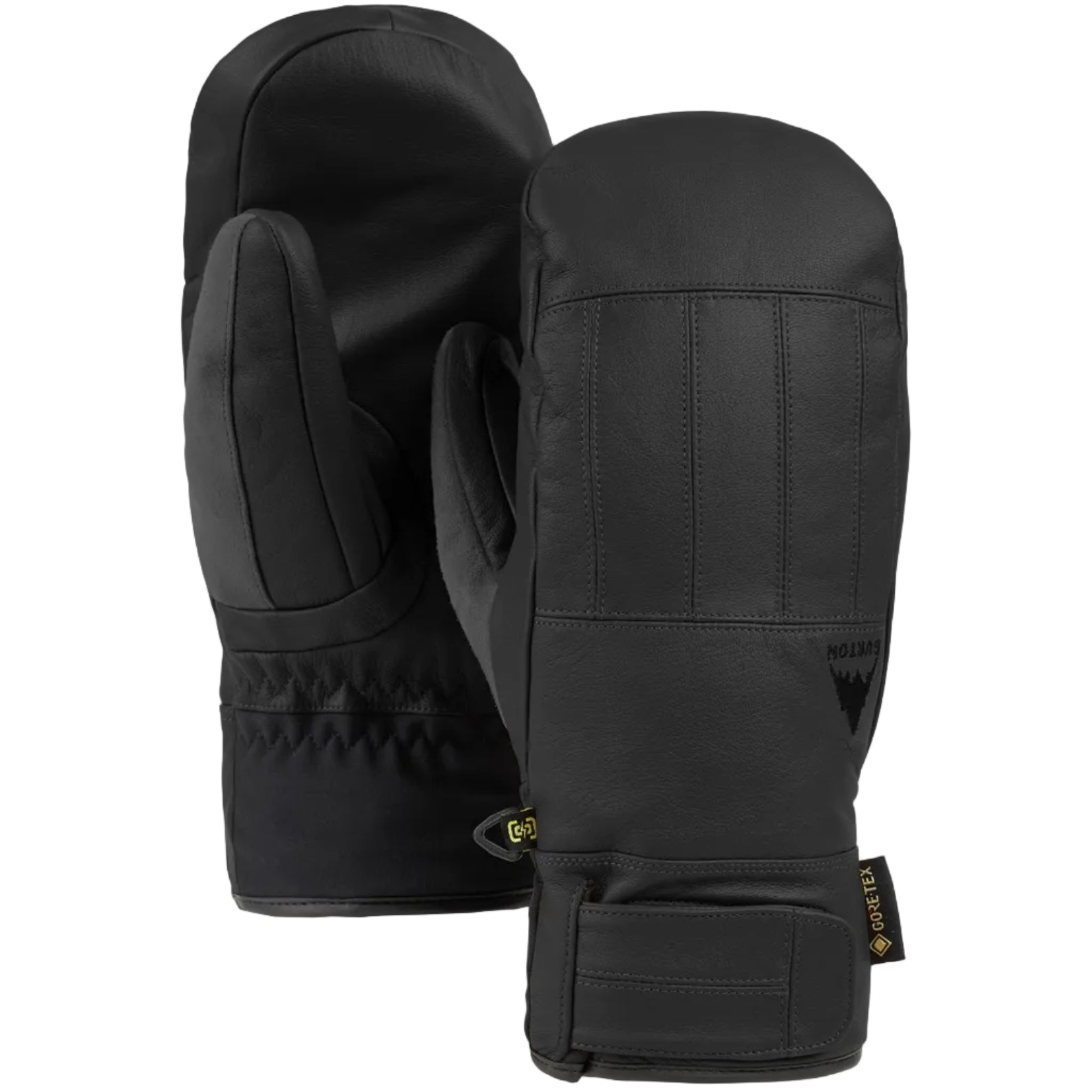 Burton Men's Gondy Gore-Tex Leather Mitt True Black steves snow store wollongong