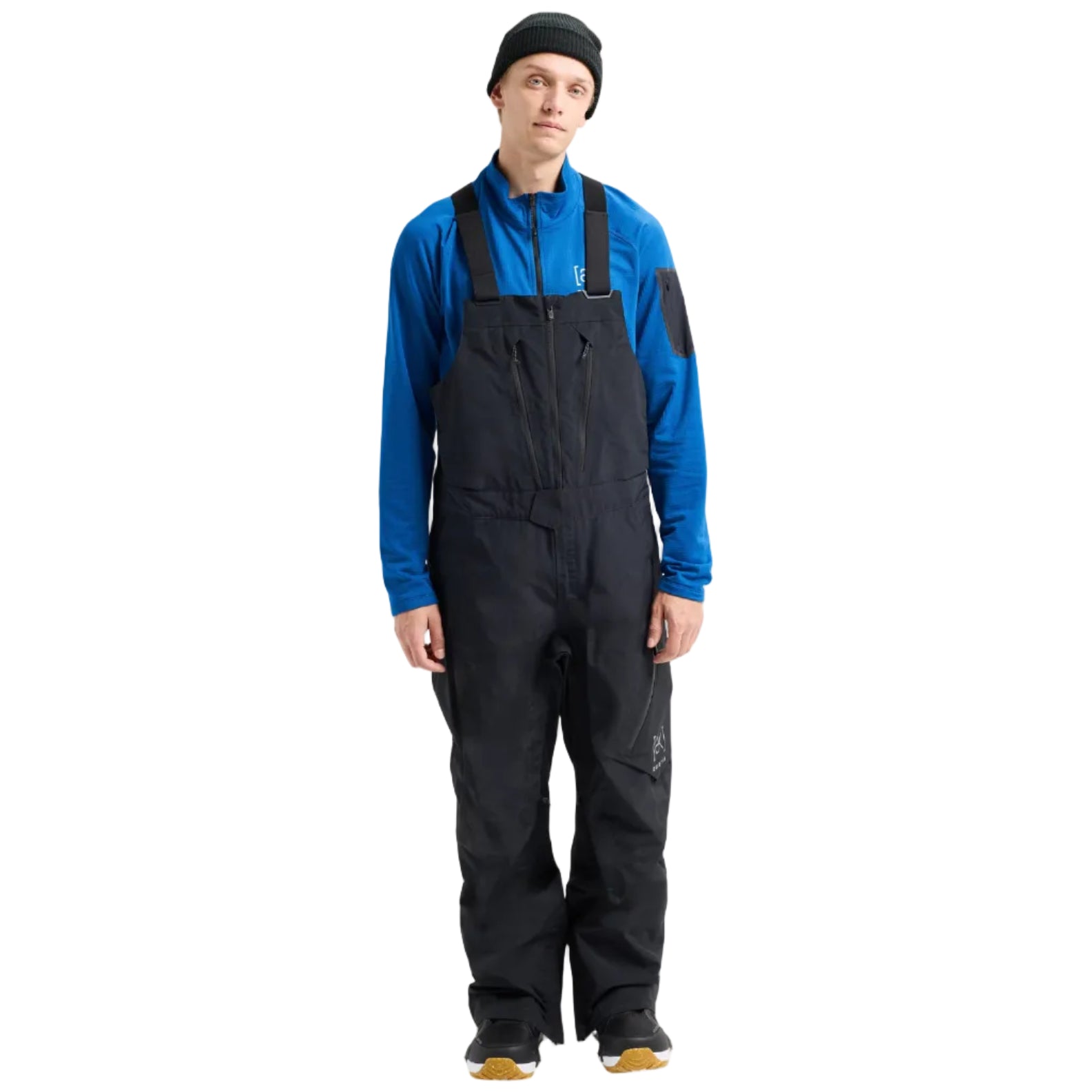 Burton Mens AK Cyclic Bib true black steves snow store wollongong