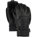 Burton Mens Gondy Gore-Tex Leather Glove True Black steves snow store wollongong