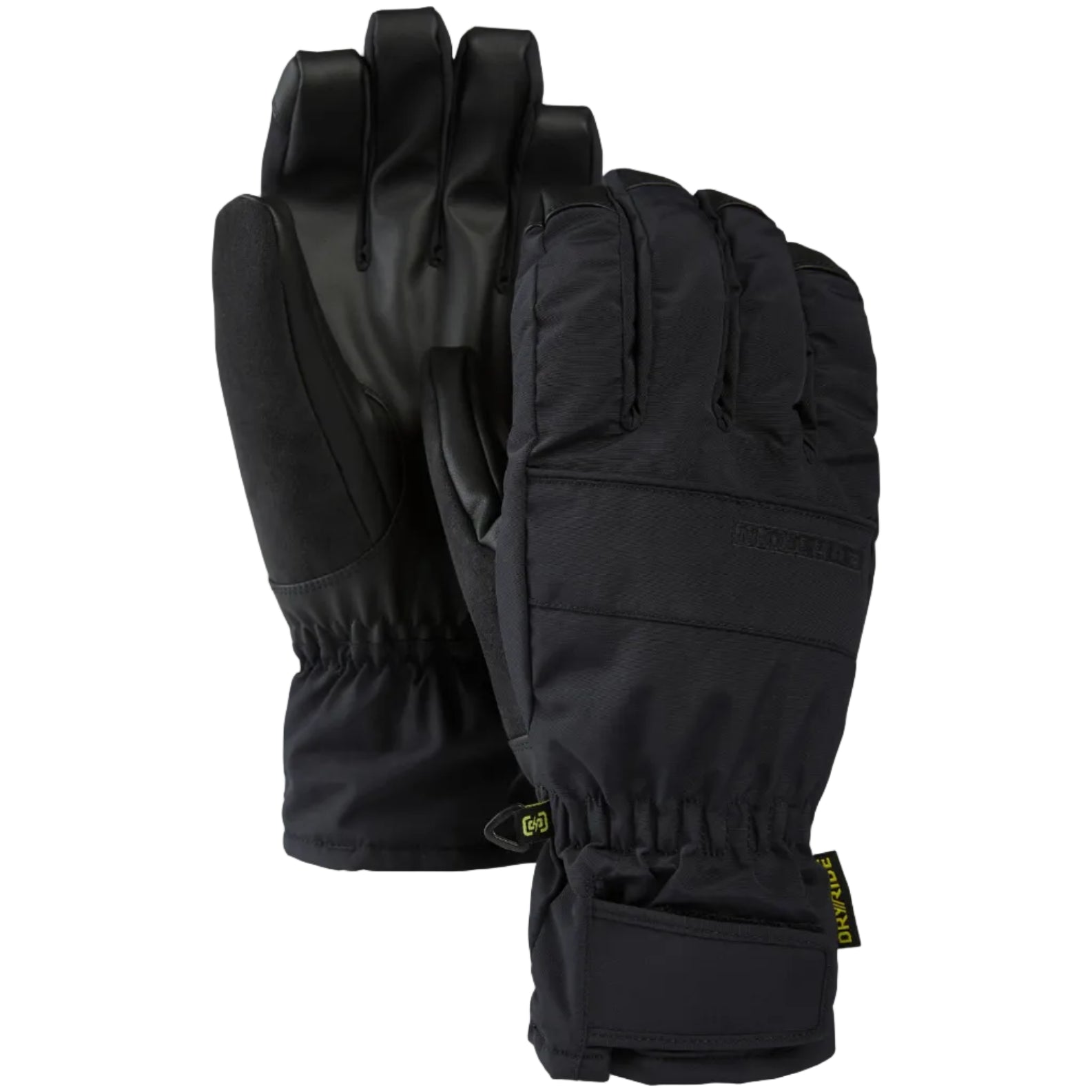 Burton Mens Profile Under Gloves True Black steves snow store wollongong