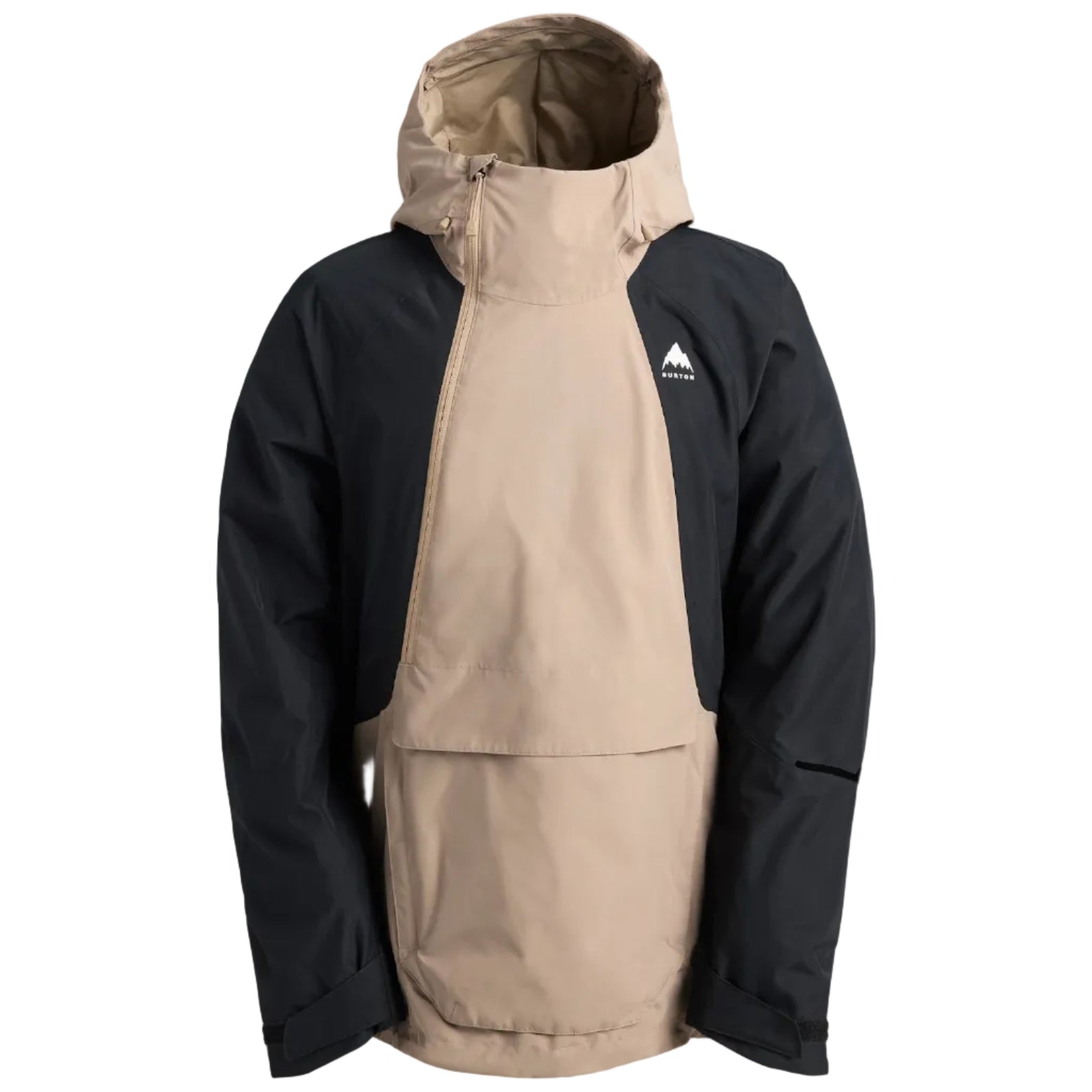 Burton Mens Reserve Relaxed Anorak Summit Taupe steves snow store wollongong