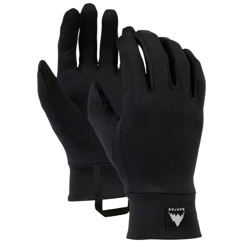 Burton Touchscreen Liner True Black steves snow store wollongong
