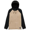 Burton Womens Crown Weatherproof Pullover Fleece Summit Taupe/Black Steves Snow Store Wollongong