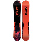 Steve's snow store Wollongong - Two CAPiTA snowboards, one black and red, the other orange and black, on a white background.