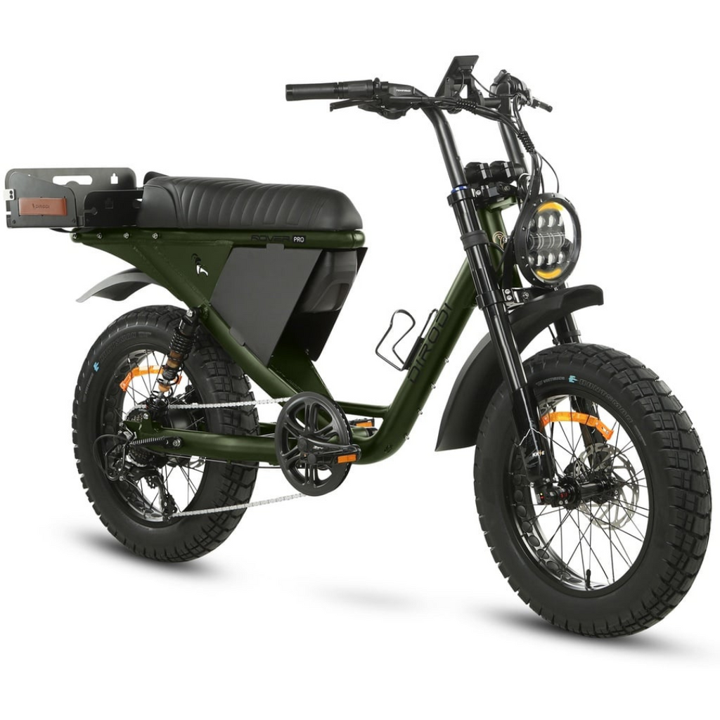 Dirodi Rover PRO green electric bike wollongong steves snow store