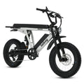 Steve's snow store Wollongong - White electric bike with black accents on a white background
