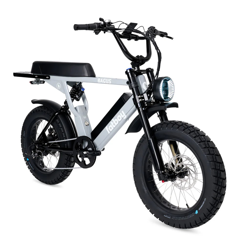 Fatboy Bagus V2 Grey electric bike Wollongong Steves Snow Store