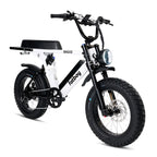 Fatboy Bagus V2 white electric bike Wollongong Steves Snow Store