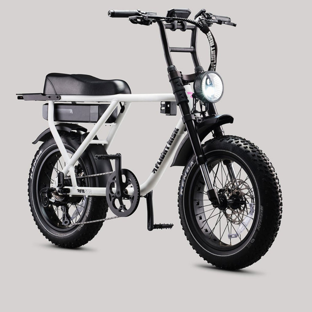 Flight Risk 505 ebike WHITE steves snow store wollongong