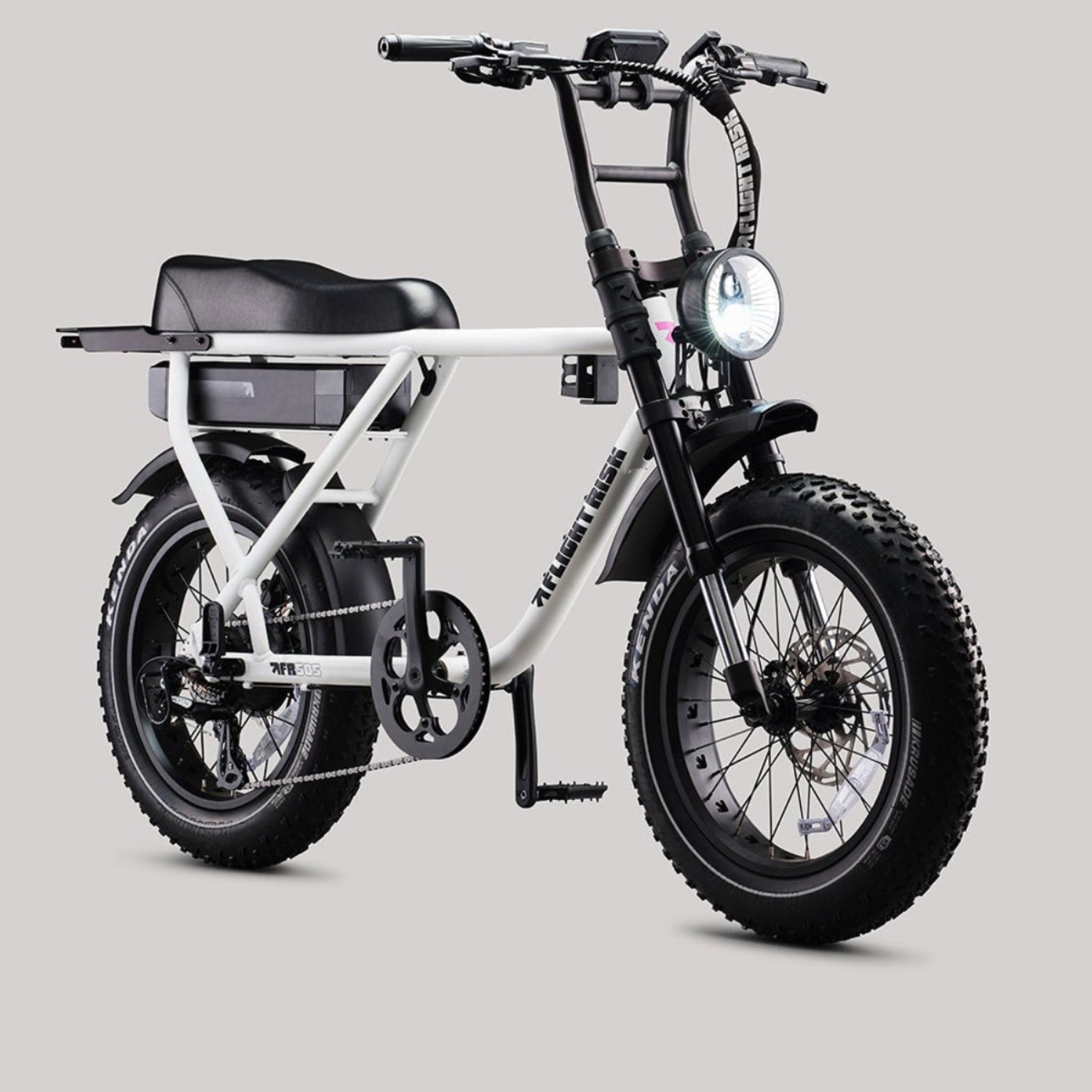 Flight Risk 505 ebike WHITE steves snow store wollongong