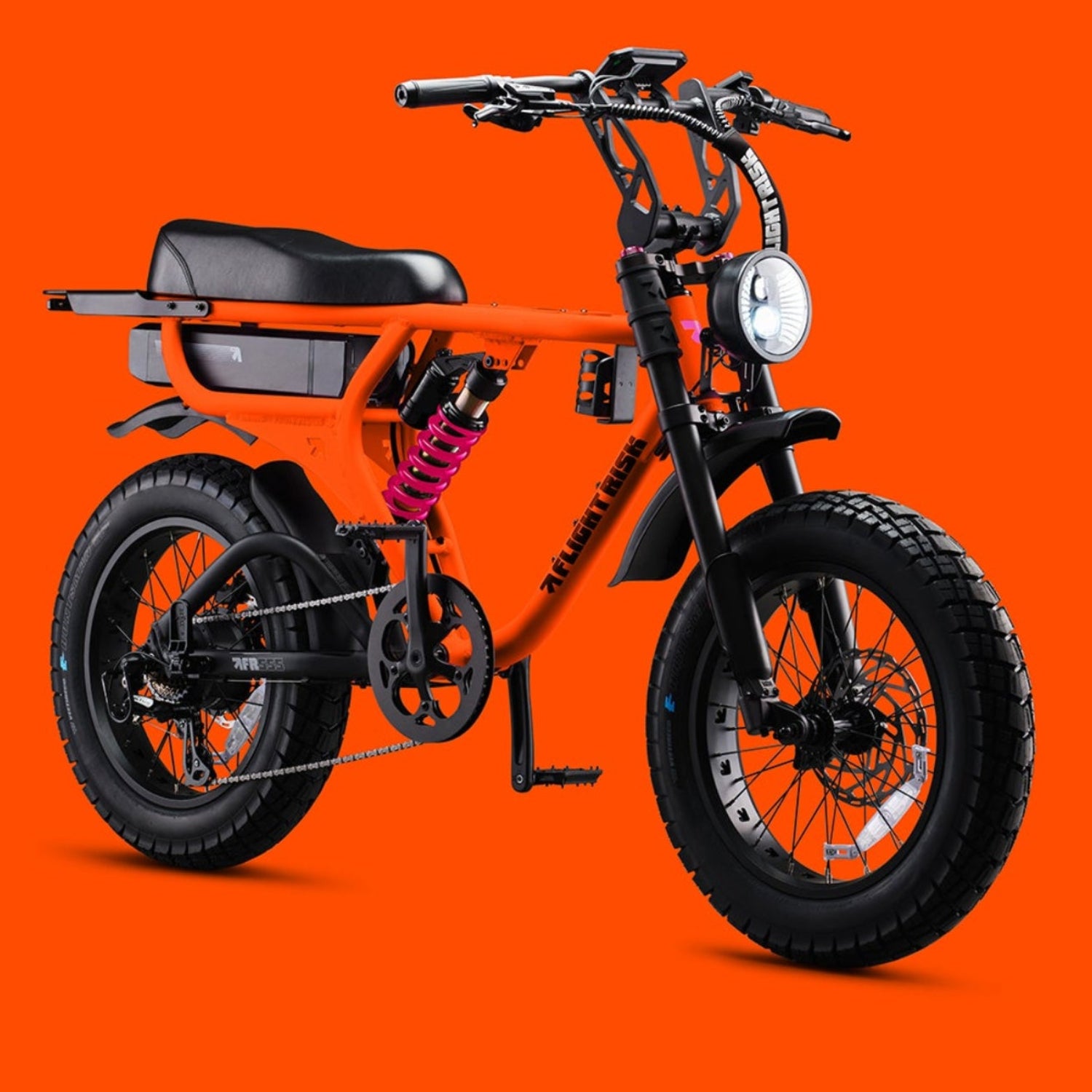 Flight_Risk_555_ebike_orange steves snow store wollongong