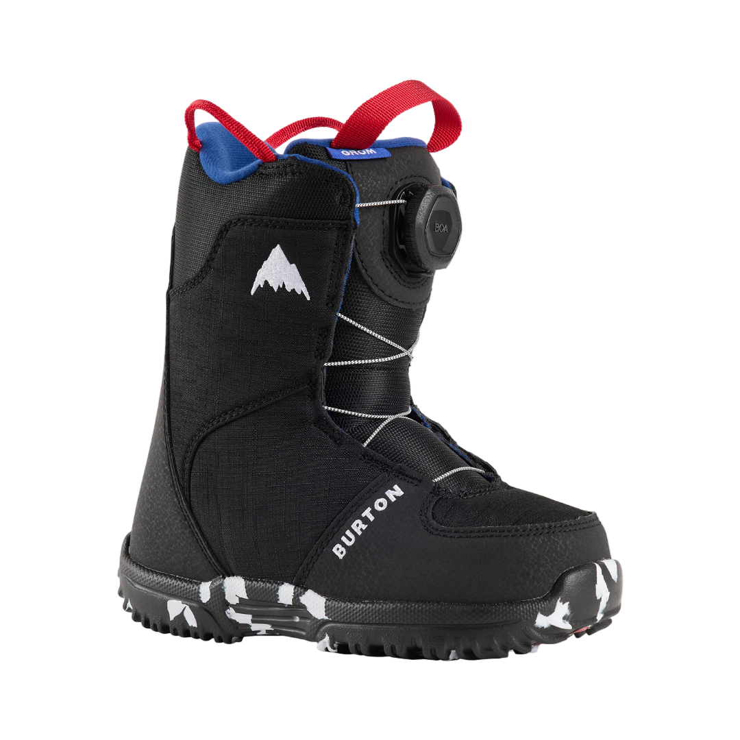 burton beginner snowboard boots Burton Grom BOA Boots – Steves Snow Store