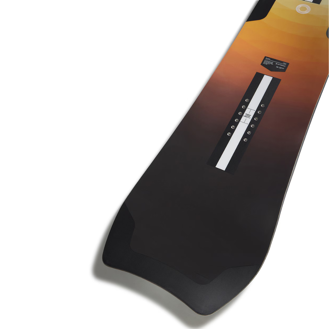 Steve's snow store Wollongong - Snowboard with a gradient design on a white background