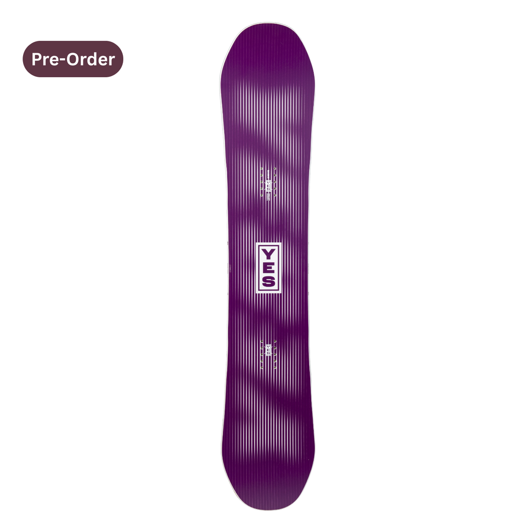 Steve's snow store Wollongong - Purple snowboard on a white background 