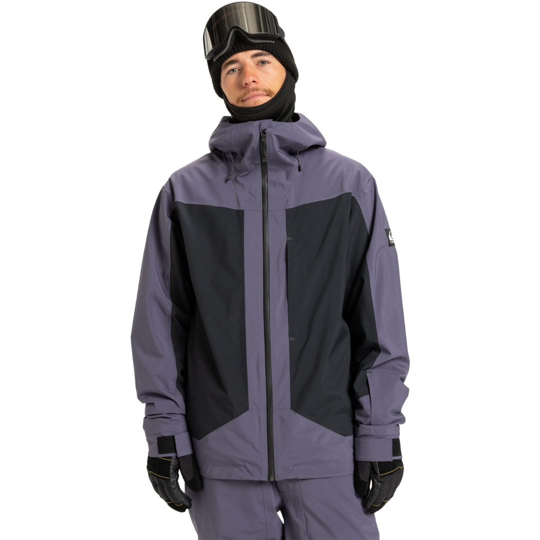 Quiksilver Ultralight Stretch 20k Snow Jacket Greystone steves snow store wollongong