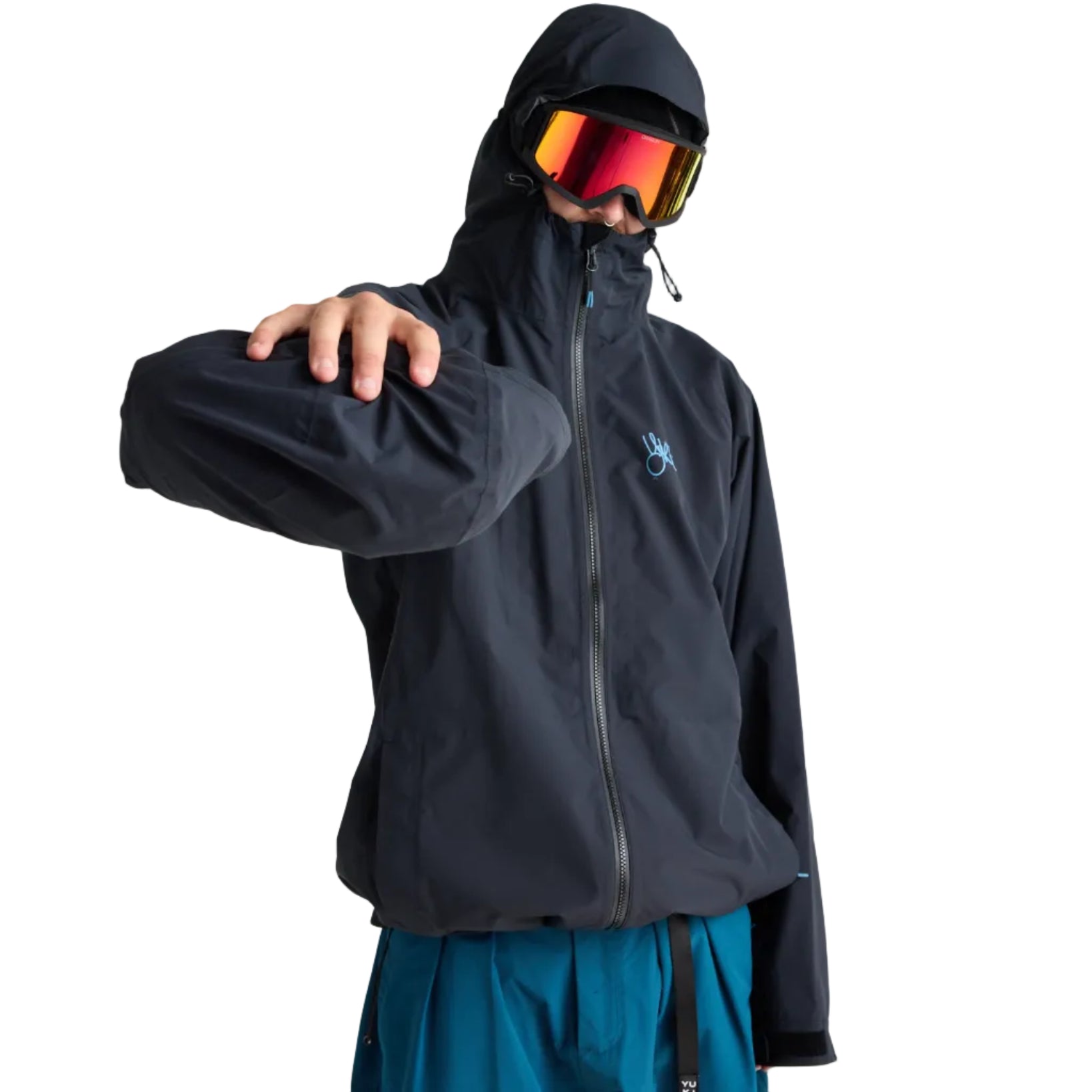 Yuki Threads Hot Lap Jacket Black steves snow store wollongong