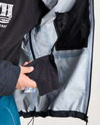 Yuki Threads Hot Lap Jacket Black steves snow store wollongong