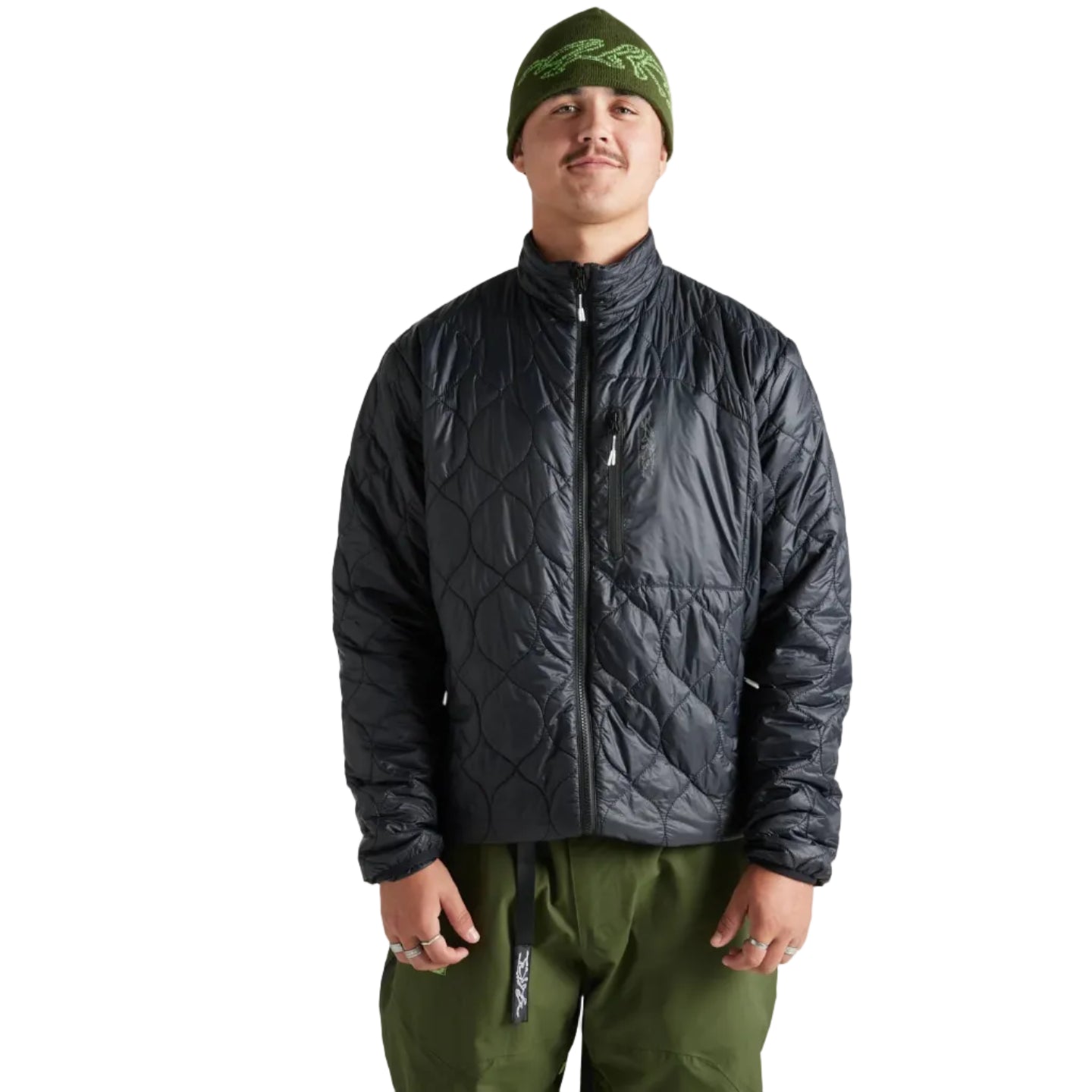 Yuki Threads Slack Country Puffer Black steves snow store wollongong