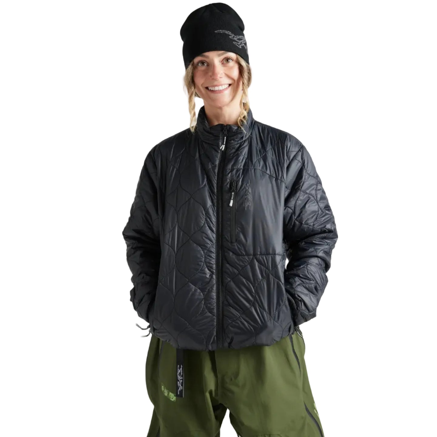 Yuki Threads Slack Country Puffer Black steves snow store wollongong