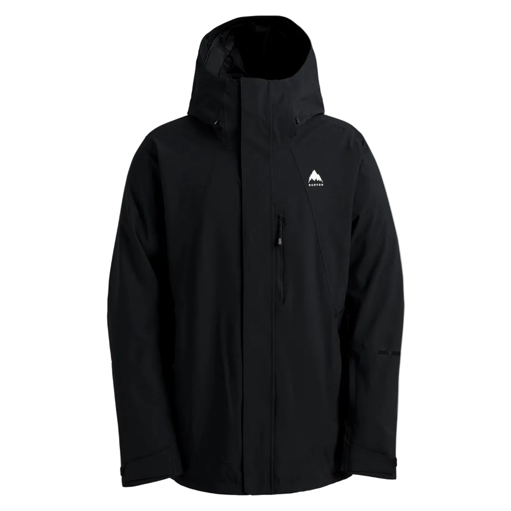 burton reserve stretch jacket black steves snow store wollongong