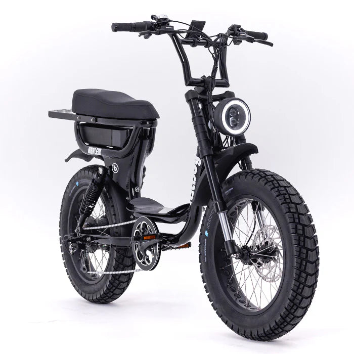 Fatboy Harlem V2 Black electric bike Wollongong Steves Snow Store