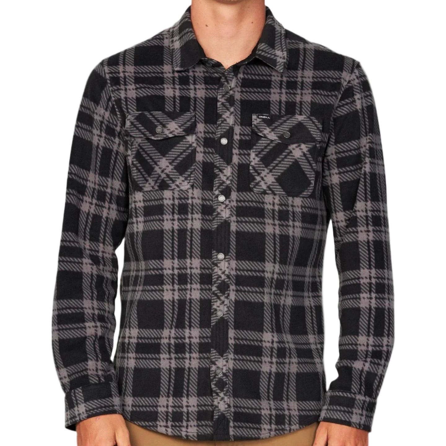 O'Neill Glacier Plaid Superfleece