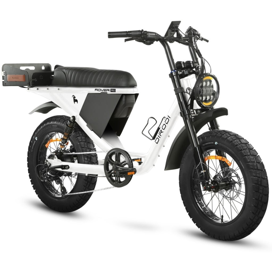 Dirodi Rover PRO white electric bike wollongong steves snow store