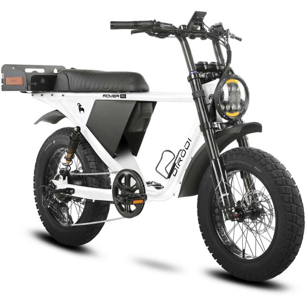Dirodi Rover PRO white electric bike wollongong steves snow store