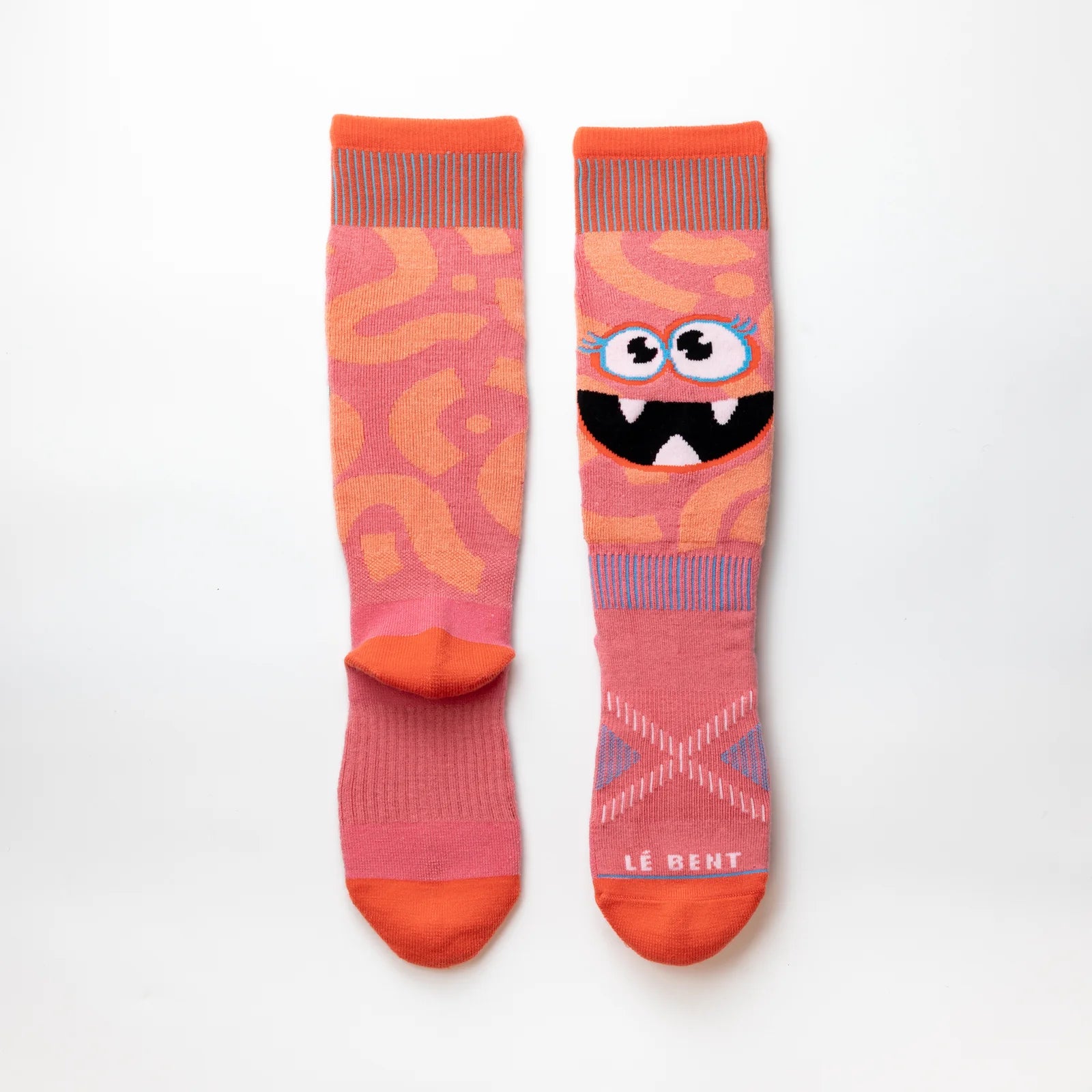 Le Bent Kids Snowy Mountains LC Socks